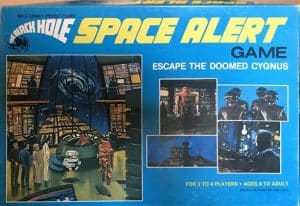 The Black Hole Space Alert Board Game - 1979