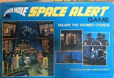 The Black Hole Space Alert Board Game – 1979