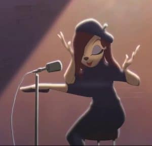 Beret Girl (An Extremely Goofy Movie)
