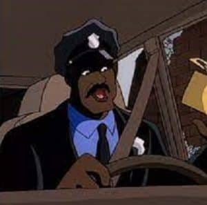 Officer Morgan gargoyles