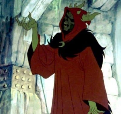 The Horned King the black cauldron