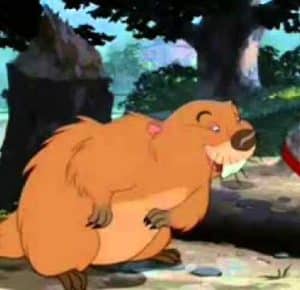 beaver lady and the tramp