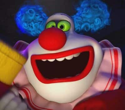 jangles the clown inside out