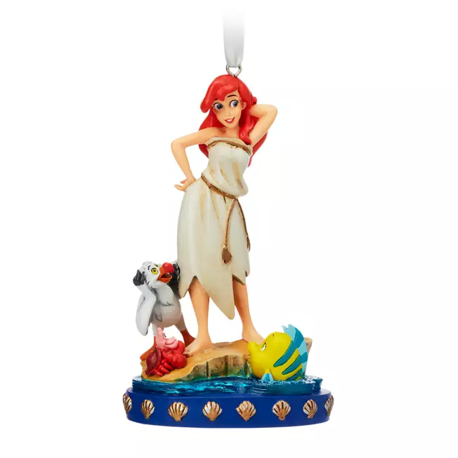 Ariel and Friends Fairytale Moments Sketchbook Ornament – The Little Mermaid
