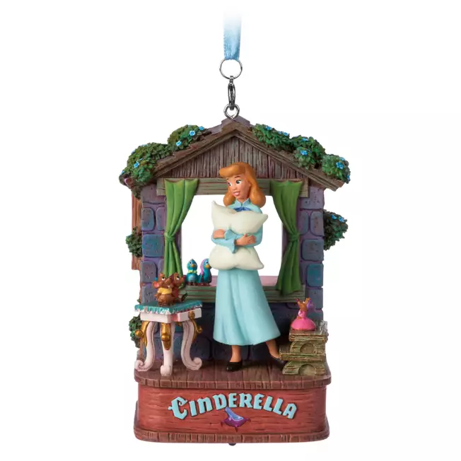 Cinderella Singing Living Magic Sketchbook Ornament