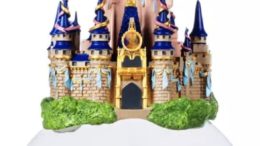 Disney Parks - Cinderella Castle Glass Ball Ornament Walt Disney World 50th Anniversary