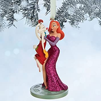 Disney Roger Rabbit and Jessica Sketchbook Ornament