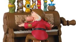 Disney Snow White and the Seven Dwarfs The Silly Song Grumpy at Organ Ornament