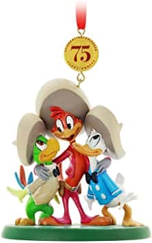 Disney's The Three Caballeros 75th Anniversary Legacy Ornament