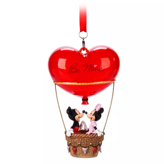 Mickey and Minnie ''Be Mine'' Ornament