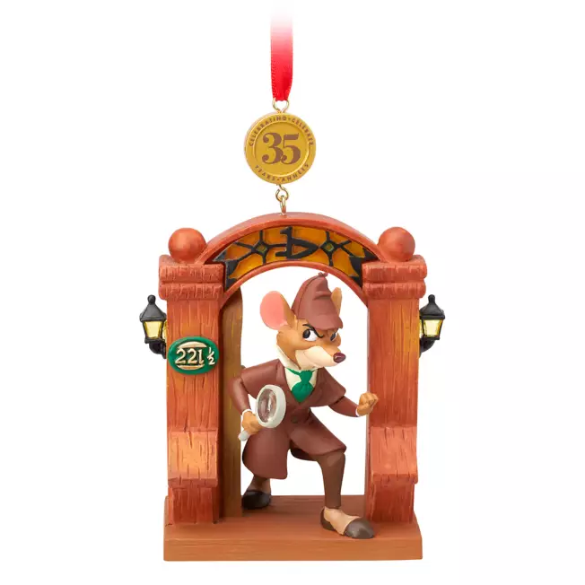 The Great Mouse Detective Legacy Sketchbook Ornament – 35th Anniversary