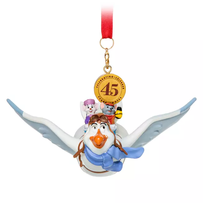 The Rescuers Legacy Sketchbook Ornament – 45th Anniversary