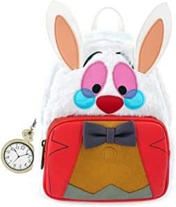 Loungefly Alice in Wonderland White Rabbit Mini Backpack