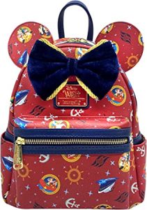 Loungefly Disney Cruiseline - Disney Wish Cruise Ship Mini Backpack, Amazon Exclusive