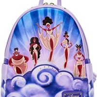 Loungefly Disney Hercules Muses Clouds Womens Double Strap Shoulder Bag Purse