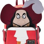 Loungefly Disney Peter Pan Captain Hook Cosplay Womens Double Strap Shoulder Bag Purse