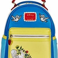 Loungefly Disney Snow White Cosplay Bow Handle Womens Double Strap Shoulder Bag Purse
