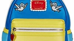 Loungefly Disney Snow White Cosplay Bow Handle Womens Double Strap Shoulder Bag Purse