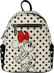 Loungefly Exclusive Minnie Polka Dot Double Strap Shoulder Bag