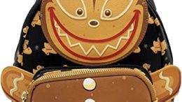 Loungefly x Disney Nightmare Before Christmas Gingerbread Scarry Teddy Mini Backpack