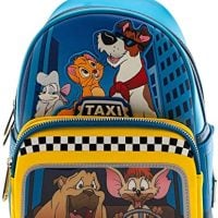 Loungefly x Disney Oliver and Company Taxi Ride Mini Backpack