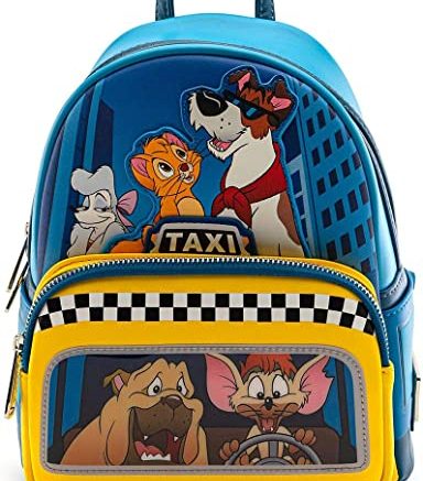 Loungefly x Disney Oliver and Company Taxi Ride Mini Backpack