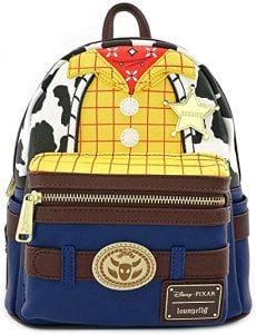 Loungefly x Disney Pixar Toy Story 4 Woody Faux-Leather Mini Backpack