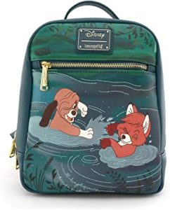 Loungefly x Disney the Fox and the Hound Water Fight Mini Backpack