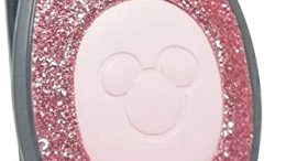 Disney Sparkling Pink Glitter MagicBand 2