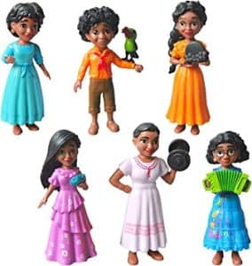6-Pack Encanto Doll Figures Set