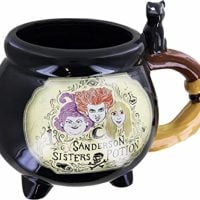 Disney Hocus Pocus Sanderson Sisters Cauldron Potion 3D Sculpted Ceramic Mug