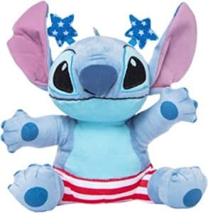 Disney Lilo and Stitch - US Flag Patriotic Stitch - Plush Figure