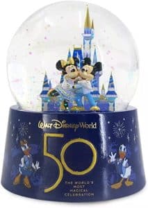 Disney Parks Exclusive - Snowglobe - Walt Disney World 50th Anniversary