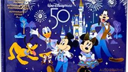 Disney Parks Exclusive - Walt Disney World Official Autograph Book - 50th Anniversary