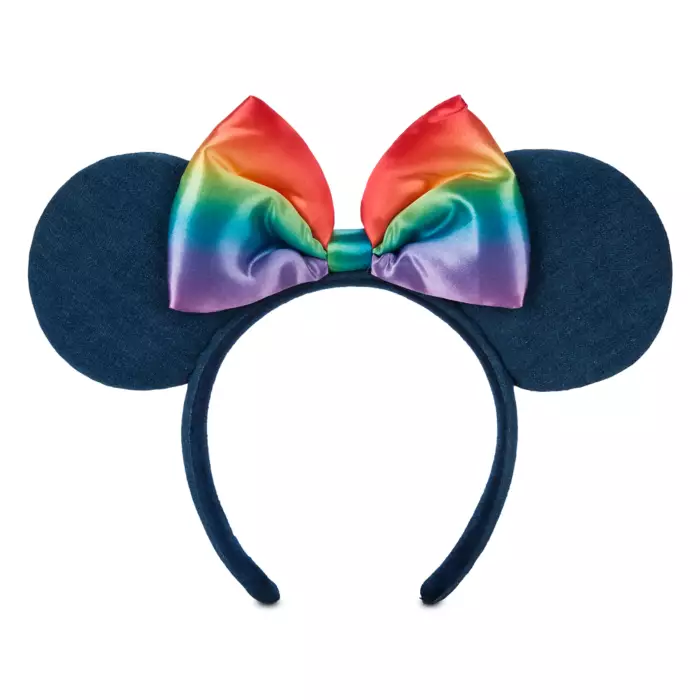 Disney Pride Collection Minnie Mouse Ears With Bow