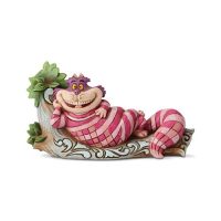Disney Traditions Alice In Wonderland Cheshire Cat on Tree The Cat’s Meow Statue by Jim Shore