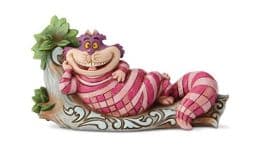 Disney Traditions Alice In Wonderland Cheshire Cat on Tree The Cat's Meow Statue by Jim Shore