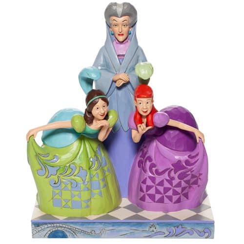 Disney Traditions Cinderella Evil Stepmother and Sisters Statue by Jim Shore