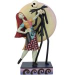 Disney Traditions Nightmare Before Christmas Jack and Sally Romance A Moonlit Dance by Jim Shore Statue, Not Mint