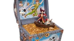 Disney Traditions Peter Pan Treasure Chest Scene Treasure-Strewn Tableau by Jim Shore Statue