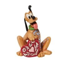 Disney Traditions Pluto Holding Heart by Jim Shore Statue