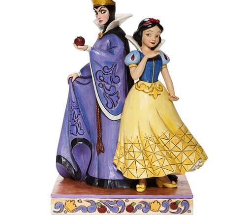 Disney Traditions Snow White and the Seven Dwarfs Snow White and Evil Queen Evil and Innocence by Jim Shore Statue