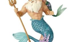 Disney Traditions The Little Mermaid Ariel and Triton Daddy's Little Princess Statue by Jim Shore
