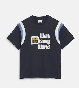 Disney X Coach Walt Disney World T Shirt In Organic Cotton