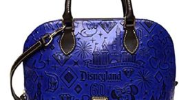 Disneyland 60th Diamond Celebration Dooney & Bourke Satchel Handbag Blue