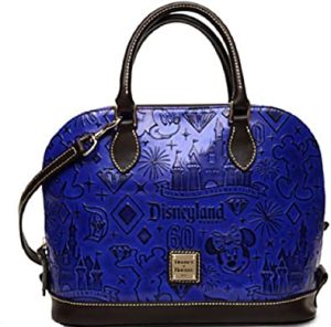 Disneyland 60th Diamond Celebration Dooney & Bourke Satchel Handbag Blue