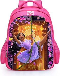 Encanto Kids Backpack Cartoon Anime School Bag Cute Large Capacity Travel Bag Student Bookbag for Boys Girls Teenager