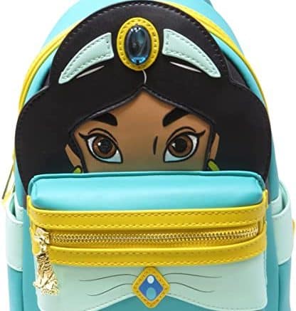 Loungefly Disney Alladin Princess Jasmine Cosplay Womens Double Strap Shoulder Bag Purse