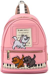 Loungefly Disney Aristocats Piano Kitties Womens Double Strap Shoulder Bag Purse