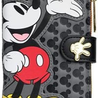 Loungefly Disney Mickey Mouse Wallet Snap Flap Clutch